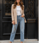 blazer bege